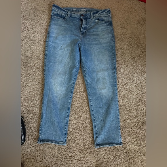 a.n.a Blue Straight Jeans Classic Denim - Picture 1 of 3